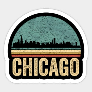 Chicago Skyline Chicago Sticker